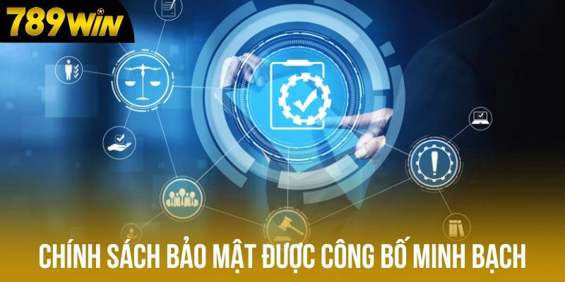 Chính sách bảo mật 789win được công bố minh bạch Chính sách bảo mật 789win được công bố minh bạch